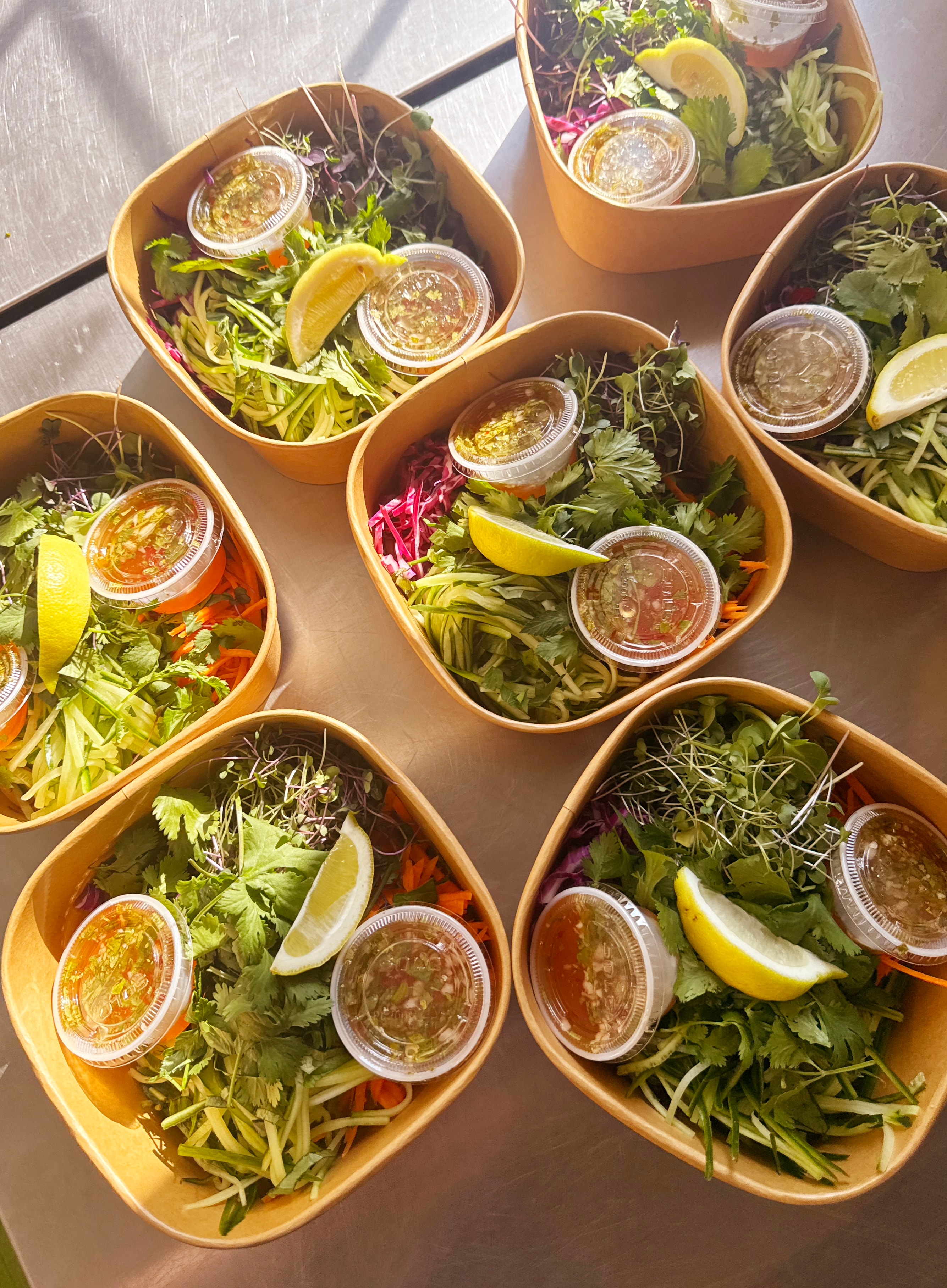 Fresh prepared dish