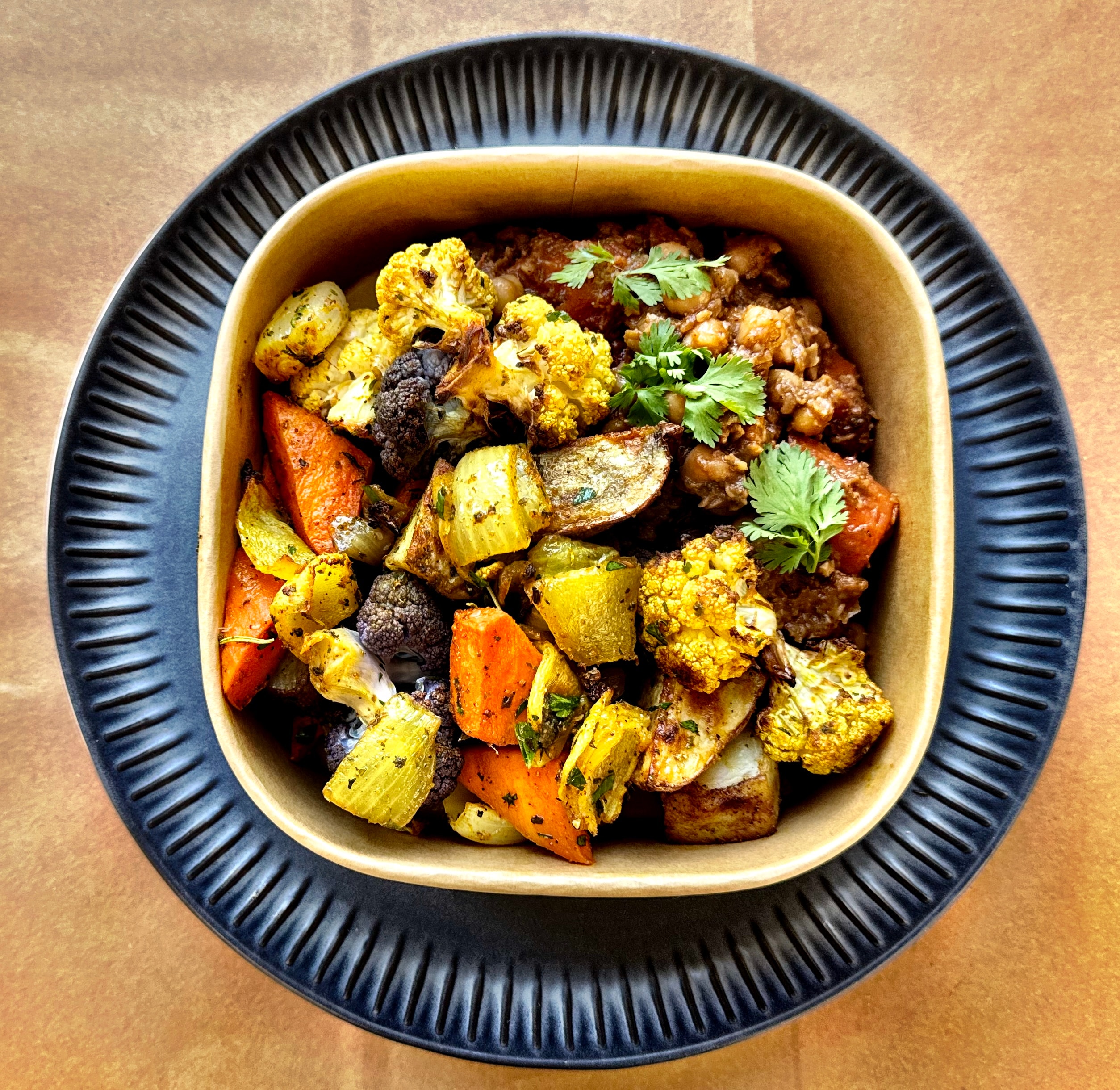 Fresh prepared dish